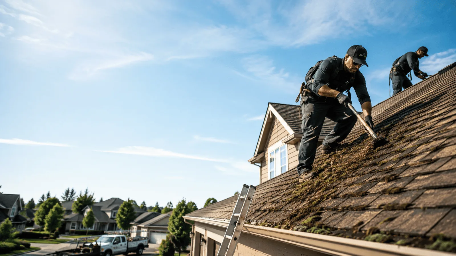 Roof Moss Removal in Griffithsville, WV near me